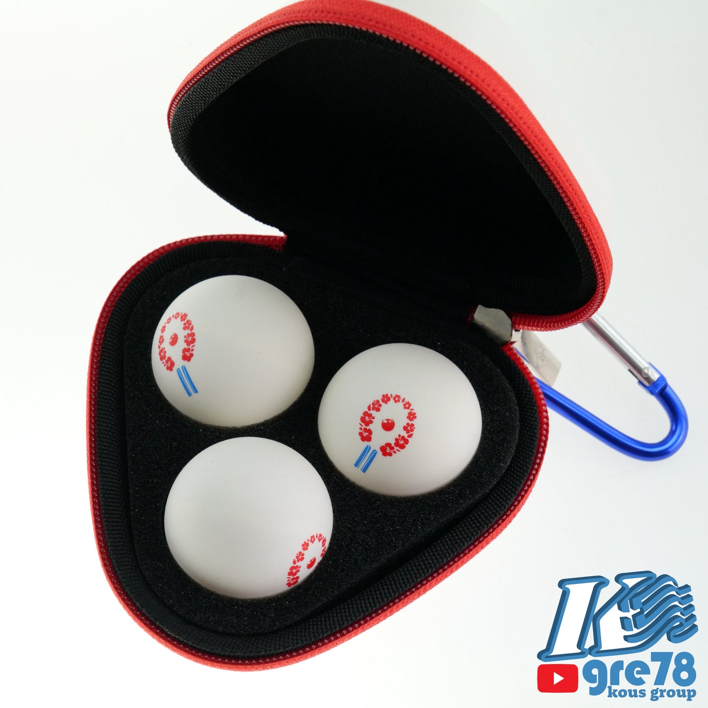 2022 CHENGDU World Championships Official 3 Star Table Tennis Ball Limited Edition Double Fish 3-Star V40+ Ping Pong Balls